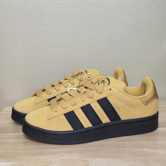 adidas Campus 00s Shoes JI3308 Preloved Yellow Core Black Gold Metallic Men\'s 8 main image 6